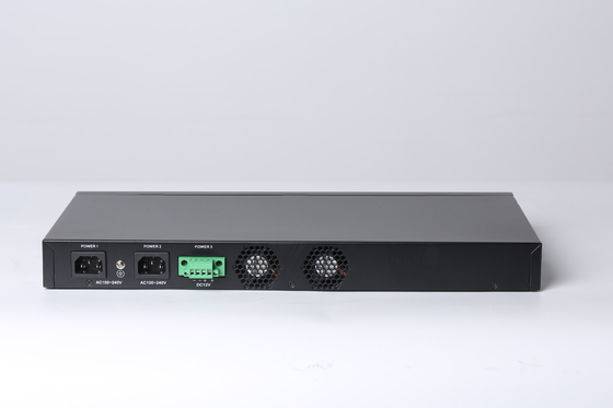 1つのUの棚のHioso EPON OLT 4 Pon 2 SFP GE 2のコンボの港20KMの最高の間隔