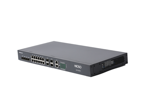 HiOSO HA7304N EPON OLT FTTXの解決20KM OLT EPON 4PONの港